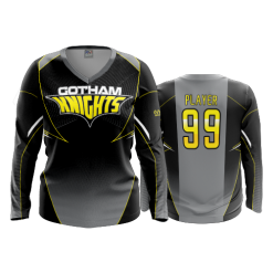 2966 FD Womens V-Neck Longsleeve GOTHAM-KNIGHTS