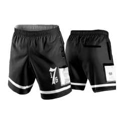 2683 LIGHTWEIGHT MICROFIBER 160gsm SHORT IBEW-LOCAL-BLACK