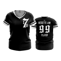 2683 FD Womens V-Neck IBEW-LOCAL-BLACK