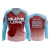 2970 FD Womens V-Neck Longsleeve GLOVE-LOVE