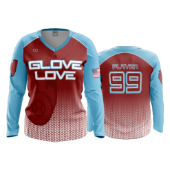 2970 FD Womens V-Neck Longsleeve GLOVE-LOVE