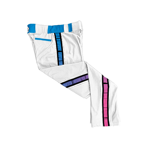 2935 CL WHITE CUSTOM BRAID MENS PANT