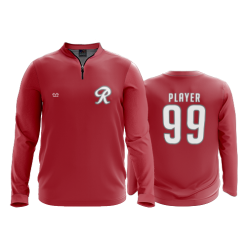 2908 FD Quarter Zip Batting Jacket LS