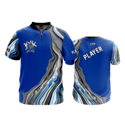 2984 FD Quarter Zip Batting Jacket SS CHILLICOTHE-BOWLING