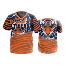 2868 FD Sport V-Neck MENS TIGERS-SPIRIT
