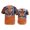 2868 FD MENS 2 BUTTON SCOOP NECK CL TIGERS-SPIRIT