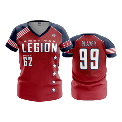 2992 FD Womens V-Neck AMERICAN-LEGION-POST-62