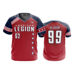 2992 FD Sport V-Neck MENS AMERICAN-LEGION-POST-62