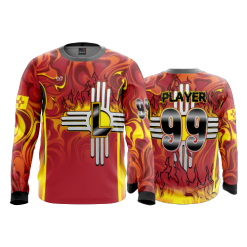 3025 FD Long Sleeve MENS LUMBRE-2021-RED