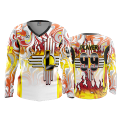 3025 FD Womens V-Neck Longsleeve LUMBRE-2021-WHITE
