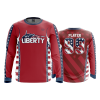 2826 FD Long Sleeve MENS WV-LIBERTY-RED