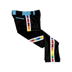 3022 CL BLACK CUSTOM BRAID MENS PANT LA-UNICA-MEXICAN-MARKET