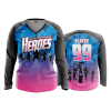 2978 FD Womens V-Neck Longsleeve PLAYGROUND-HEROES