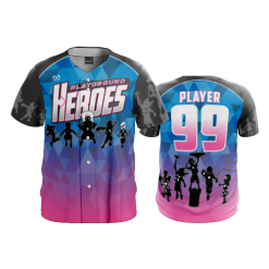 2978 FD ProTek Mens Full Button Down - CL PLAYGROUND-HEROES