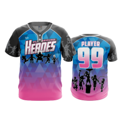 2978 FD MENS 2 BUTTON SCOOP NECK CL PLAYGROUND-HEROES
