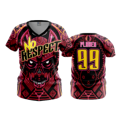 2972 FD Womens V-Neck NO-RESPECT
