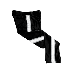 2342 CL BLACK CUSTOM BRAID MENS PANT STIFF-SOCKS