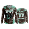 2979 FD Womens V-Neck Longsleeve BABS-BROWN