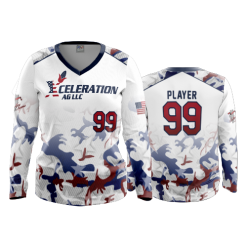 2981 FD Womens V-Neck Longsleeve XCELERATION