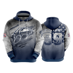 2987 FD Hoody THUNDER-BASEBALL-NAVY