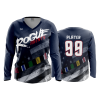 3039 FD Womens V-Neck Longsleeve ROGUE-AGENTS