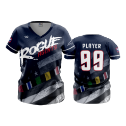 3039 FD Womens V-Neck ROGUE-AGENTS