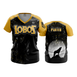 2977 FD Womens V-Neck LOBOS