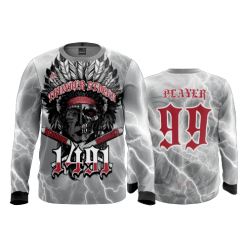 2993 FD Long Sleeve MENS THUNDER-STICKS-GREY