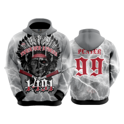 2993 FD Hoody THUNDER-STICKS-GREY