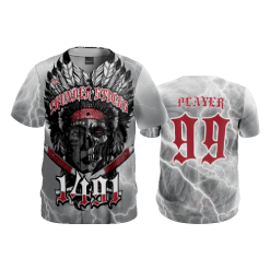 2993 FD ProTek Mens Full Button Down - CL THUNDER-STICKS-GREY