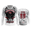 2993 FD Womens V-Neck Longsleeve THUNDER-STICKS-WHITE