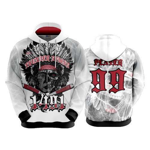 2993 FD Hoody THUNDER-STICKS-WHITE