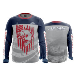 2955 FD Long Sleeve MENS URBANA-RED-NAVY