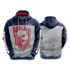 2955 FD Hoody URBANA-RED-NAVY