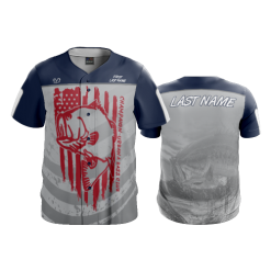 2955 FD ProTek Mens Full Button Down - CL URBANA-RED-NAVY
