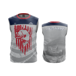 2955 FD Sport Sleeveless MENS URBANA-RED-NAVY