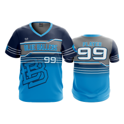 3017 FD Sport V-Neck MENS BLUE-BALLERS