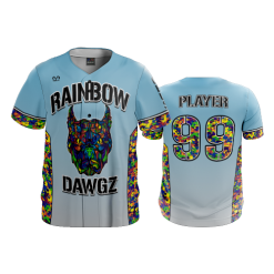 1925 FD ProTek Mens Full Button Down - CL RAINBOW-BULLIES-FIXES