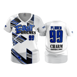 2918 FD Womens V-Neck EAST-HOLMES-WHITE