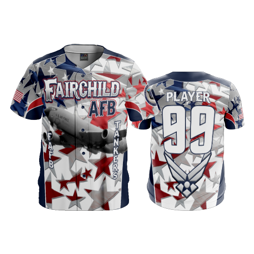 3019 FD ProTek Mens Full Button Down - CL FAIRCHILD-AFB