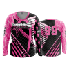 2386 FD Womens V-Neck Longsleeve THROWLINE-DRINKERY-PINK-RIBBON