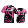 2386 FD ProTek Mens Full Button Down - CL THROWLINE-DRINKERY-PINK-RIBBON