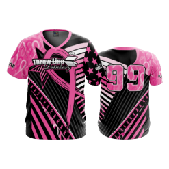 2386 FD Sport V-Neck MENS THROWLINE-DRINKERY-PINK-RIBBON