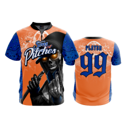 3023 FD Quarter Zip Batting Jacket SS SONS-OF-PITCHES-ADDON