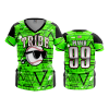 2472 FD Womens V-Neck KEWASAKUM-TRIBE-NEW-2021-FLO INK + $5