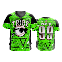 2472 FD Sport V-Neck MENS KEWASAKUM-TRIBE-NEW-2021-FLO INK + $5