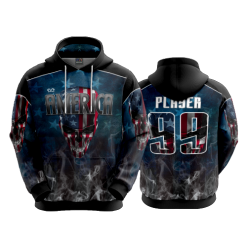 POP SLOW FD Hoody AMERICA-IS-BACK