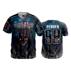 POP SLOW FD ProTek Mens Full Button Down - CL AMERICA-IS-BACK