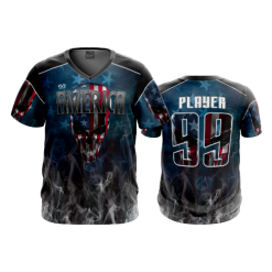 POP SLOW FD Sport V-Neck MENS AMERICA-IS-BACK