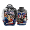 POP SLOW FD Hoody AMERICA-PITCHES